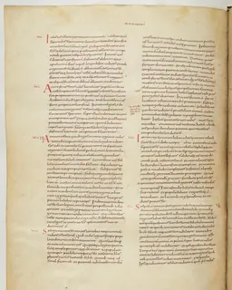 Vivian Bible, 1 Maccabees 3 (folio 652) by Master C. (Vivian Bible illuminator)