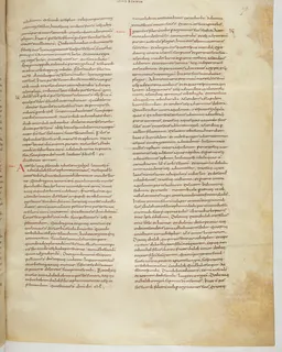 Vivian Bible, 1 Samuel 13 (folio 163) by Master C. (Vivian Bible illuminator)