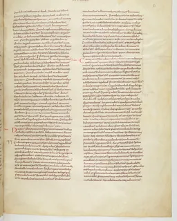 Vivian Bible, 1 Samuel 18 (folio 167) by Master C. (Vivian Bible illuminator)