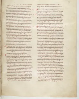 Vivian Bible, 1 Samuel 2 (folio 157) by Master C. (Vivian Bible illuminator)
