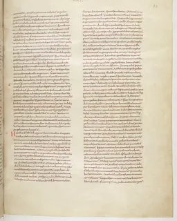 Vivian Bible, 1 Samuel 29 (folio 173) by Master C. (Vivian Bible illuminator)