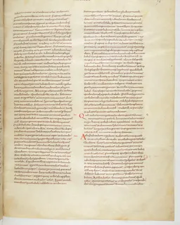 Vivian Bible, 1 Samuel 5 (folio 159) by Master C. (Vivian Bible illuminator)