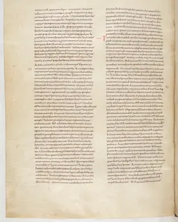 Vivian Bible, 2 Chronicles 32 (folio 256) by Master C. (Vivian Bible illuminator)