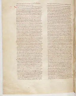 Vivian Bible, 2 Kings 15 (folio 212) by Master C. (Vivian Bible illuminator)