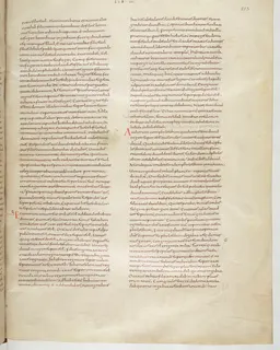 Vivian Bible, 2 Kings 16 (folio 213) by Master C. (Vivian Bible illuminator)