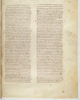 Vivian Bible, 2 Kings 20 (folio 215) by Master C. (Vivian Bible illuminator)