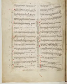 Vivian Bible, 2 Maccabees 14 (folio 668) by Master C. (Vivian Bible illuminator)