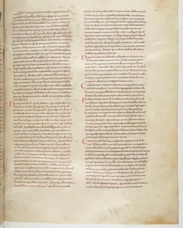 Vivian Bible, 2 Samuel 17 (folio 185) by Master C. (Vivian Bible illuminator)