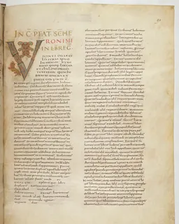 Vivian Bible, 2 Samuel 20 (folio 187) by Master C. (Vivian Bible illuminator)