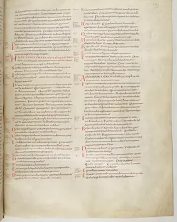 Vivian Bible, Acts 21 (folio 737) by Master C. (Vivian Bible illuminator)