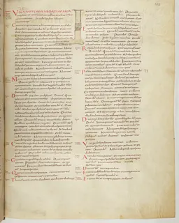 Vivian Bible, Acts 24 (folio 739) by Master C. (Vivian Bible illuminator)