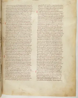 Vivian Bible, Amos 3 (folio 621) by Master C. (Vivian Bible illuminator)