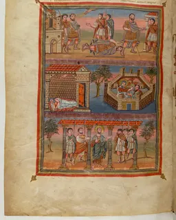Vivian Bible, Colossians 2 (folio 780) by Master C. (Vivian Bible illuminator)