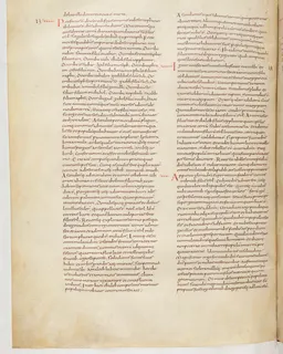 Vivian Bible, Deuteronomy 16 (folio 114) by Master C. (Vivian Bible illuminator)