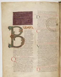 Vivian Bible, Ecclesiastes 7 (folio 440) by Master C. (Vivian Bible illuminator)