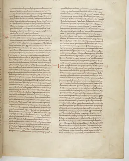 Vivian Bible, Exodus 18 (folio 51) by Master C. (Vivian Bible illuminator)