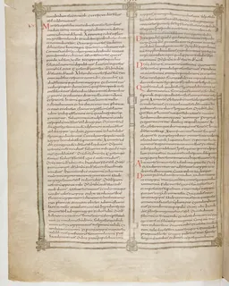 Vivian Bible, Exodus 39 (folio 64) by Master C. (Vivian Bible illuminator)