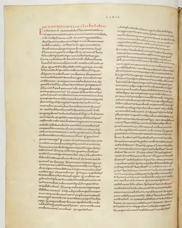 Vivian Bible, Ezekiel 21 (folio 584) by Master C. (Vivian Bible illuminator)