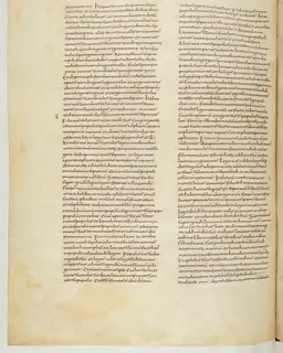Vivian Bible, Ezekiel 27 (folio 588) by Master C. (Vivian Bible illuminator)