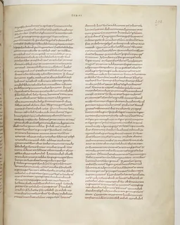 Vivian Bible, Ezekiel 32 (folio 591) by Master C. (Vivian Bible illuminator)