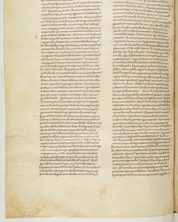 Vivian Bible, Ezekiel 40 (folio 596) by Master C. (Vivian Bible illuminator)