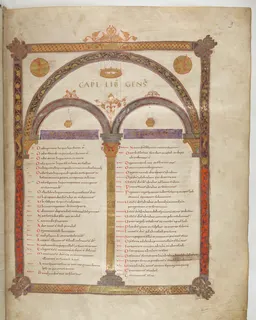 Vivian Bible, Genesis 25 (folio 25) by Master C. (Vivian Bible illuminator)