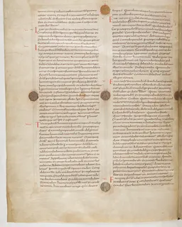 Vivian Bible, Genesis 34 (folio 30) by Master C. (Vivian Bible illuminator)
