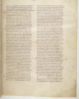 Vivian Bible, Genesis 42 (folio 35) by Master C. (Vivian Bible illuminator)
