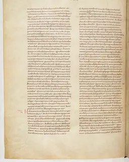 Vivian Bible, Genesis 43 (folio 36) by Master C. (Vivian Bible illuminator)