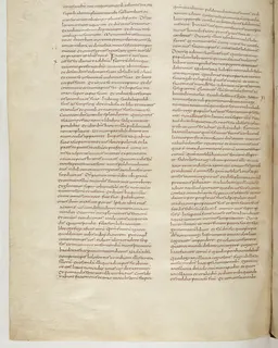 Vivian Bible, Hosea 9 (folio 614) by Master C. (Vivian Bible illuminator)