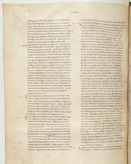 Vivian Bible, Isaiah 1 (folio 492) by Master C. (Vivian Bible illuminator)