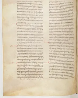 Vivian Bible, Isaiah 14 (folio 500) by Master C. (Vivian Bible illuminator)