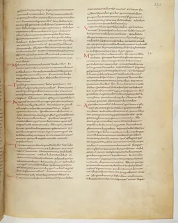 Vivian Bible, Isaiah 22 (folio 505) by Master C. (Vivian Bible illuminator)