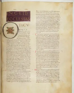 Vivian Bible, Isaiah 28 (folio 509) by Master C. (Vivian Bible illuminator)
