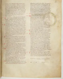 Vivian Bible, Isaiah 3 (folio 493) by Master C. (Vivian Bible illuminator)