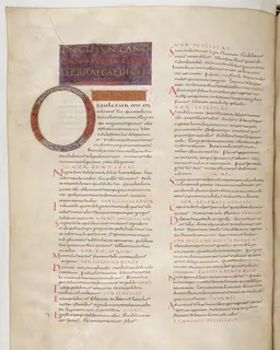 Vivian Bible, Isaiah 4 (folio 494) by Master C. (Vivian Bible illuminator)