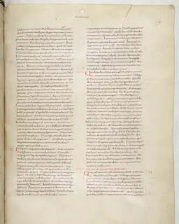 Vivian Bible, Isaiah 51 (folio 523) by Master C. (Vivian Bible illuminator)