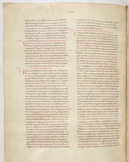 Vivian Bible, Isaiah 56 (folio 526) by Master C. (Vivian Bible illuminator)