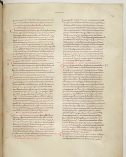 Vivian Bible, Isaiah 58 (folio 527) by Master C. (Vivian Bible illuminator)