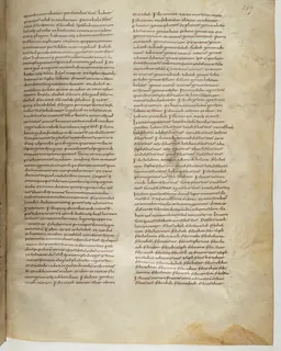 Vivian Bible, Jeremiah 14 (folio 541) by Master C. (Vivian Bible illuminator)