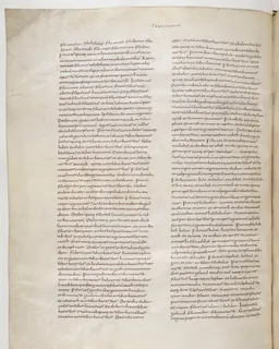 Vivian Bible, Jeremiah 16 (folio 542) by Master C. (Vivian Bible illuminator)