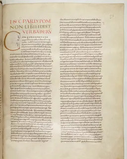 Vivian Bible, Jeremiah 36 (folio 555) by Master C. (Vivian Bible illuminator)