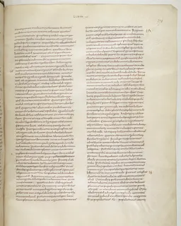 Vivian Bible, Jeremiah 50 (folio 563) by Master C. (Vivian Bible illuminator)