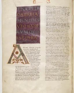 Vivian Bible, Jeremiah 9 (folio 538) by Master C. (Vivian Bible illuminator)