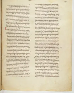 Vivian Bible, Job 15 (folio 307) by Master C. (Vivian Bible illuminator)