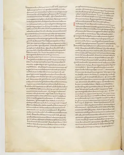 Vivian Bible, Job 33 (folio 318) by Master C. (Vivian Bible illuminator)