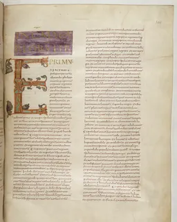 Vivian Bible, Joel 3 (folio 619) by Master C. (Vivian Bible illuminator)