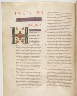 Vivian Bible, Joshua 11 (folio 132) by Master C. (Vivian Bible illuminator)