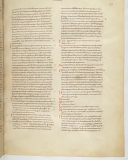 Vivian Bible, Joshua 16 (folio 135) by Master C. (Vivian Bible illuminator)