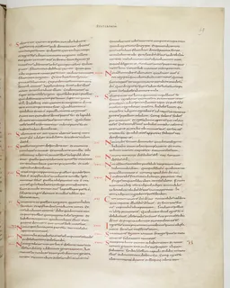Vivian Bible, Judges 8 (folio 145) by Master C. (Vivian Bible illuminator)